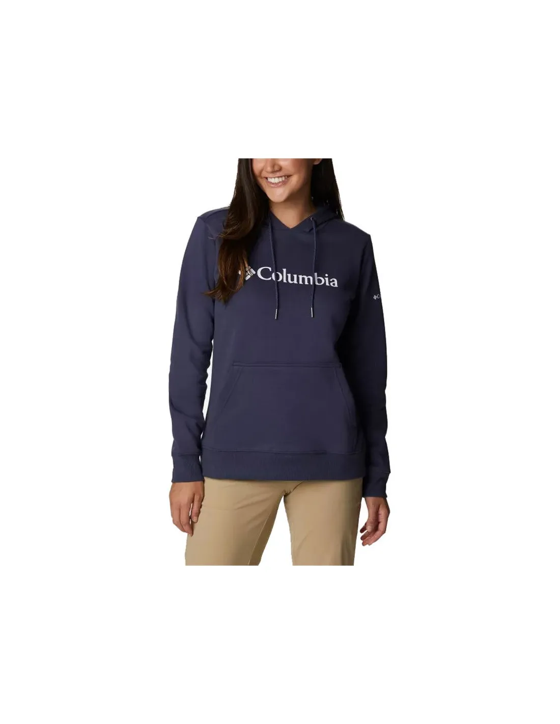 Sudadera de montaña Columbia™ Logo azul Mujer