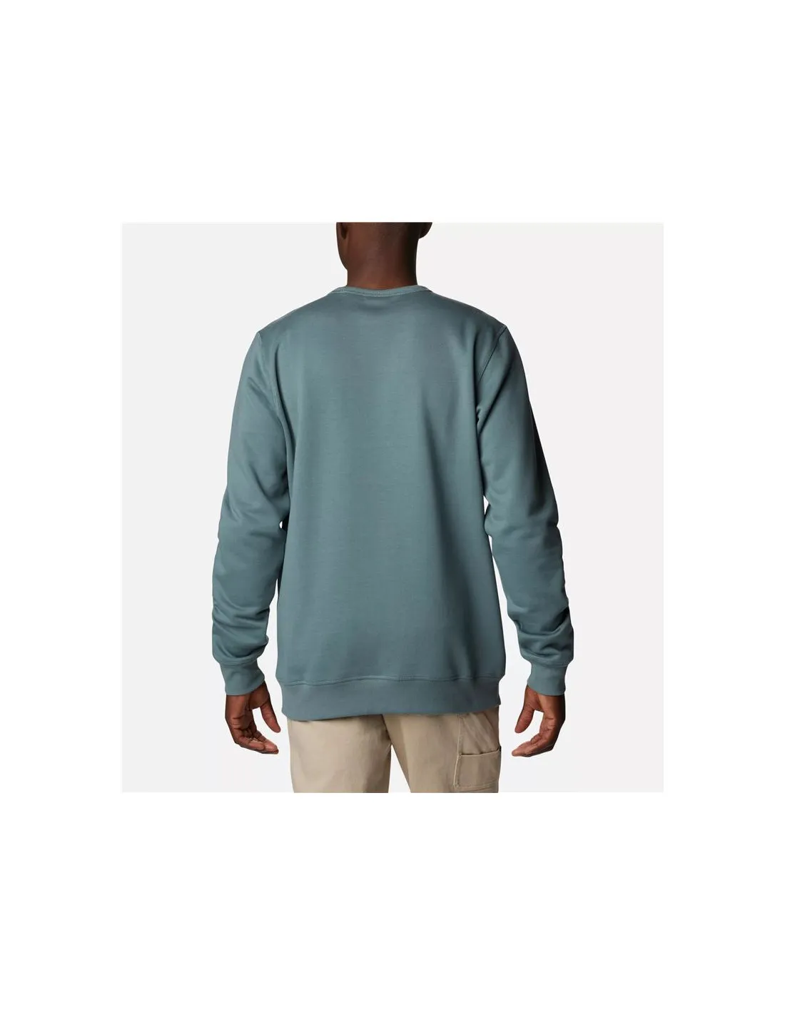 Sudadera de Montaña Columbia™ Logo Fleece Crew Verde Hombre