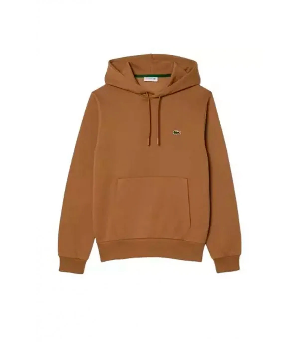 Sudadera Lacoste Con Capucha Marrón