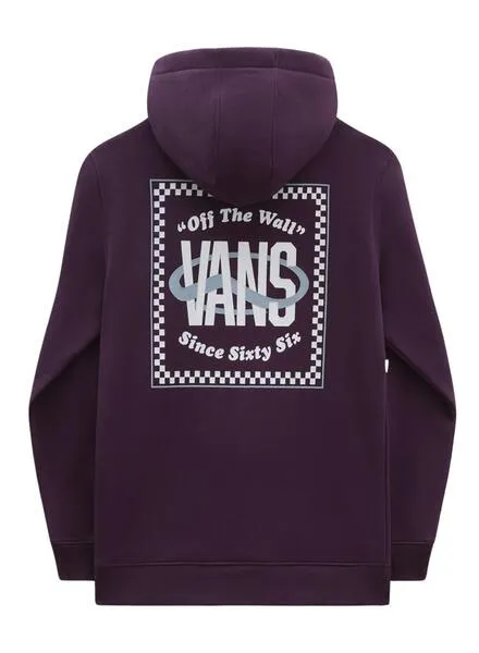 Sudadera Vans Sixty Six Granate Para Niño