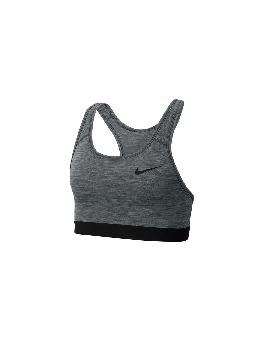 Sujetador Deportivo Nike Swoosh Mujer Grey