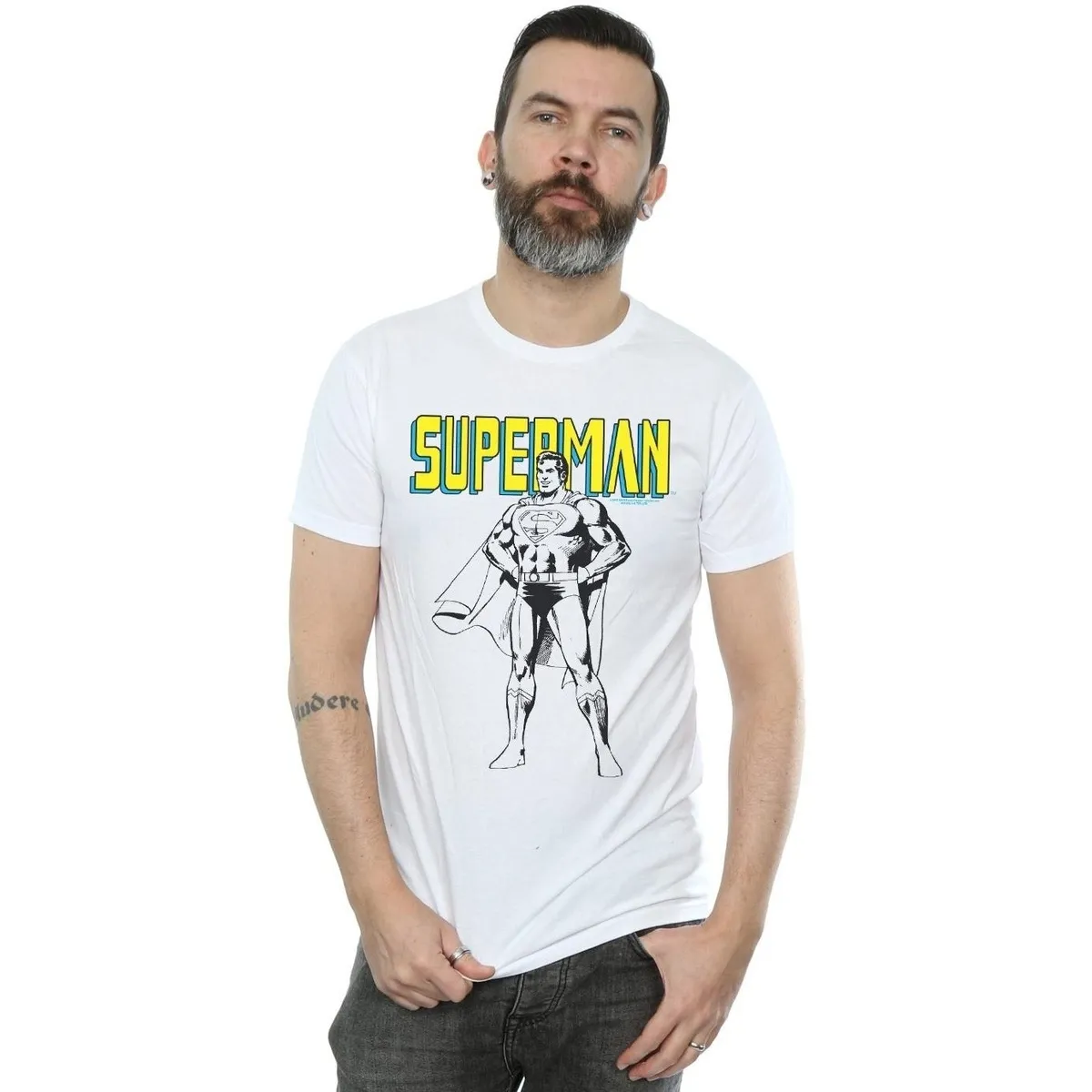 Superman Mono Action Pose