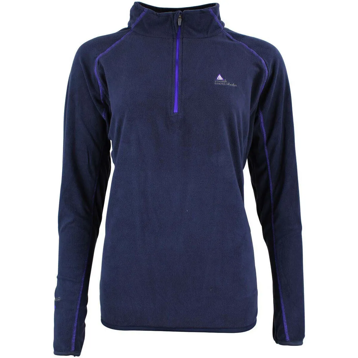 Sweat polaire 1/2 zip femme AFINE