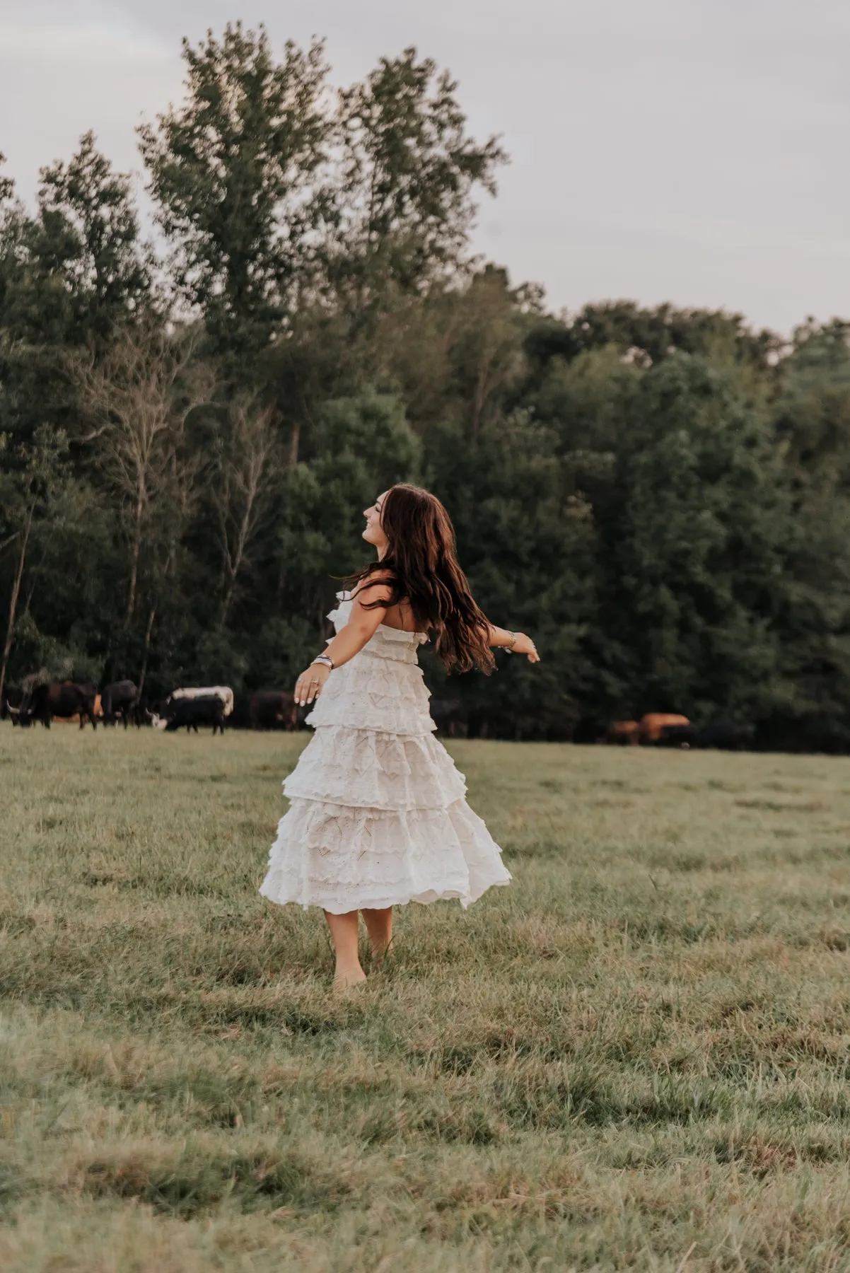 SWEET MOMENT OFF WHITE MIDI DRESS