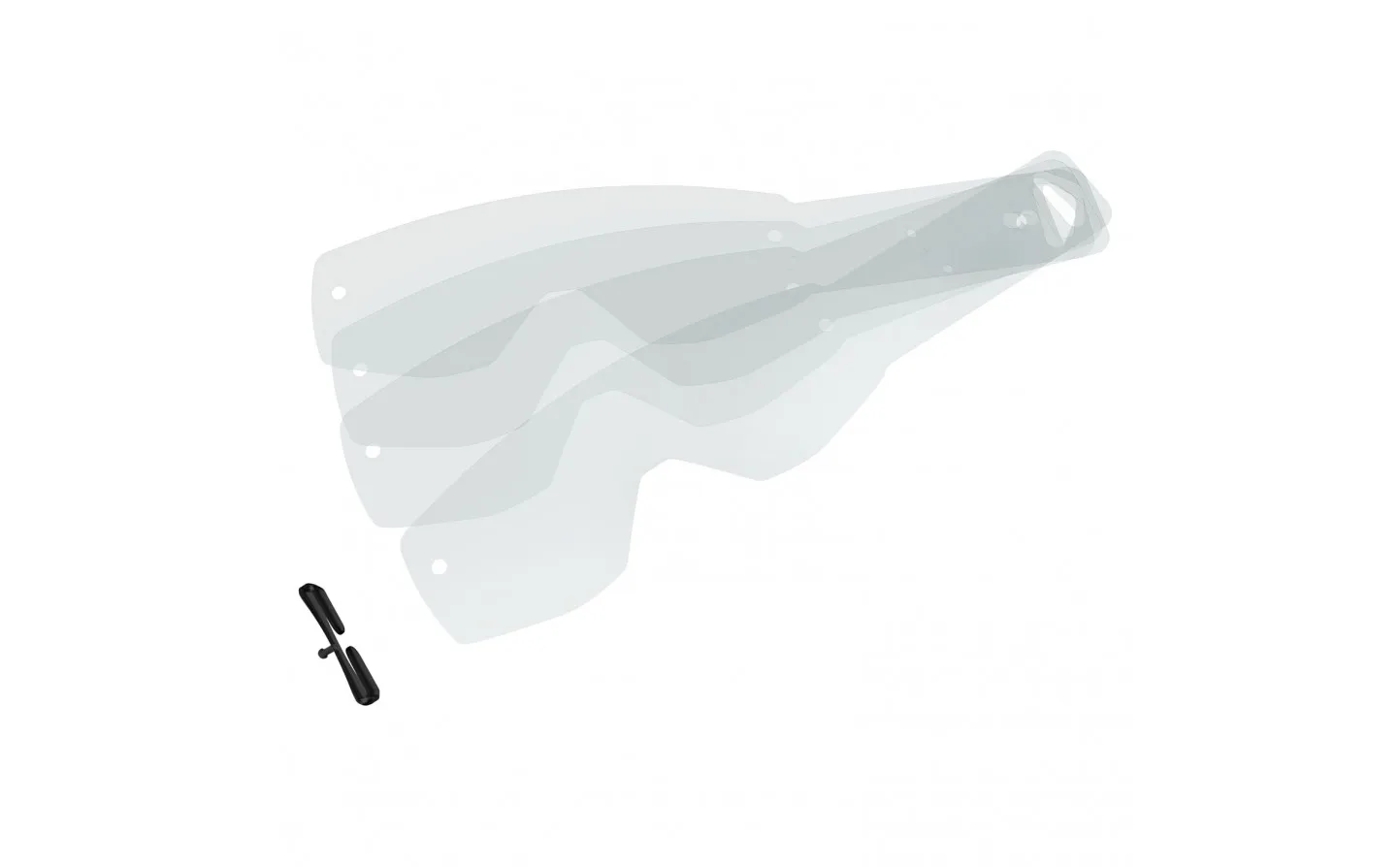 TEAROFF SCOTT HUSTLE MX/TYRANT/SPLIT WORKS PAK20