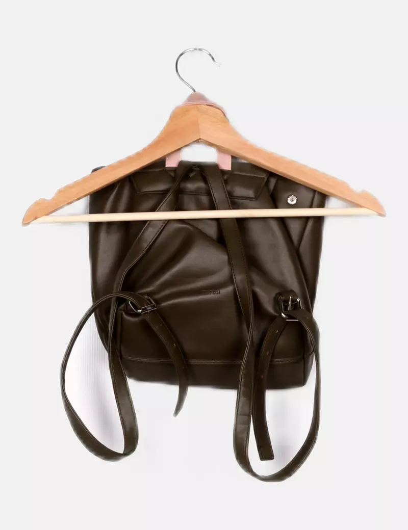 Tiffosi Mochila kaki estampada