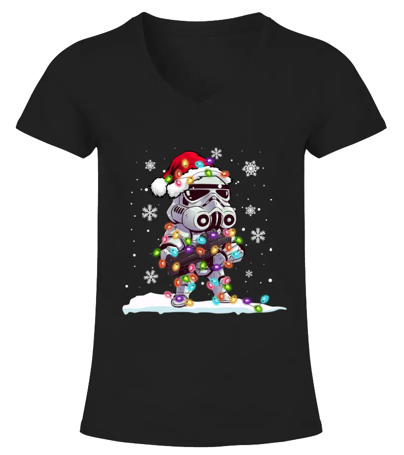 Trooper Christmas Camiseta cuello pico Mujer