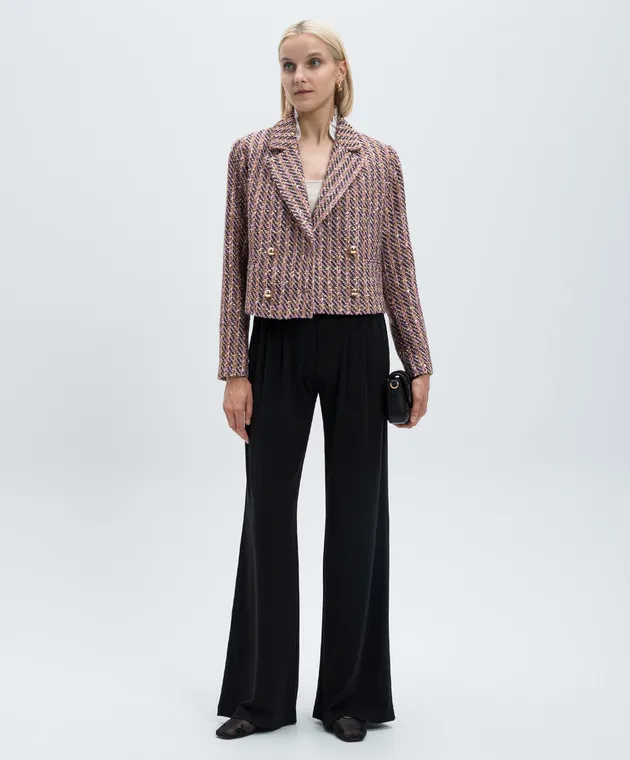 Twinset Black pants with logo