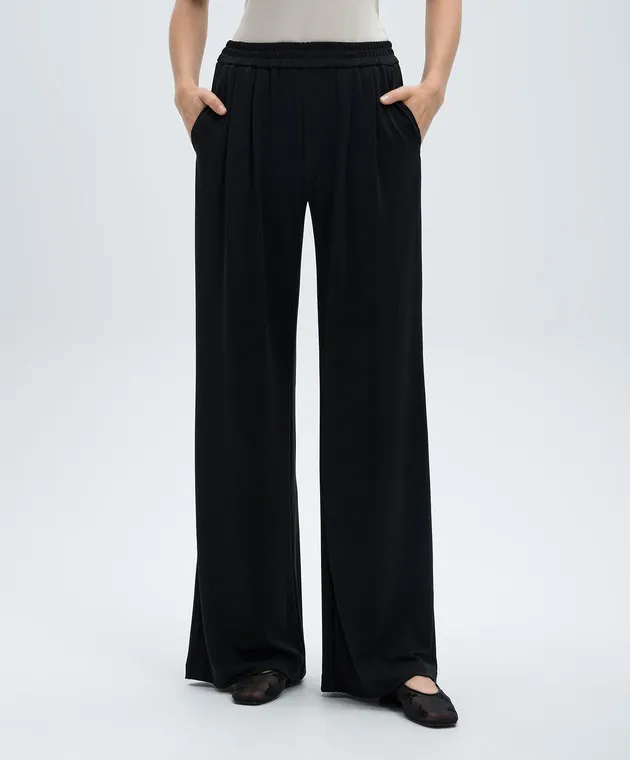 Twinset Black pants with logo