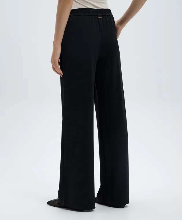 Twinset Black pants with logo
