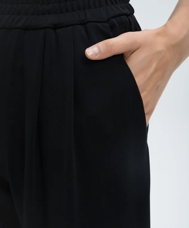Twinset Black pants with logo
