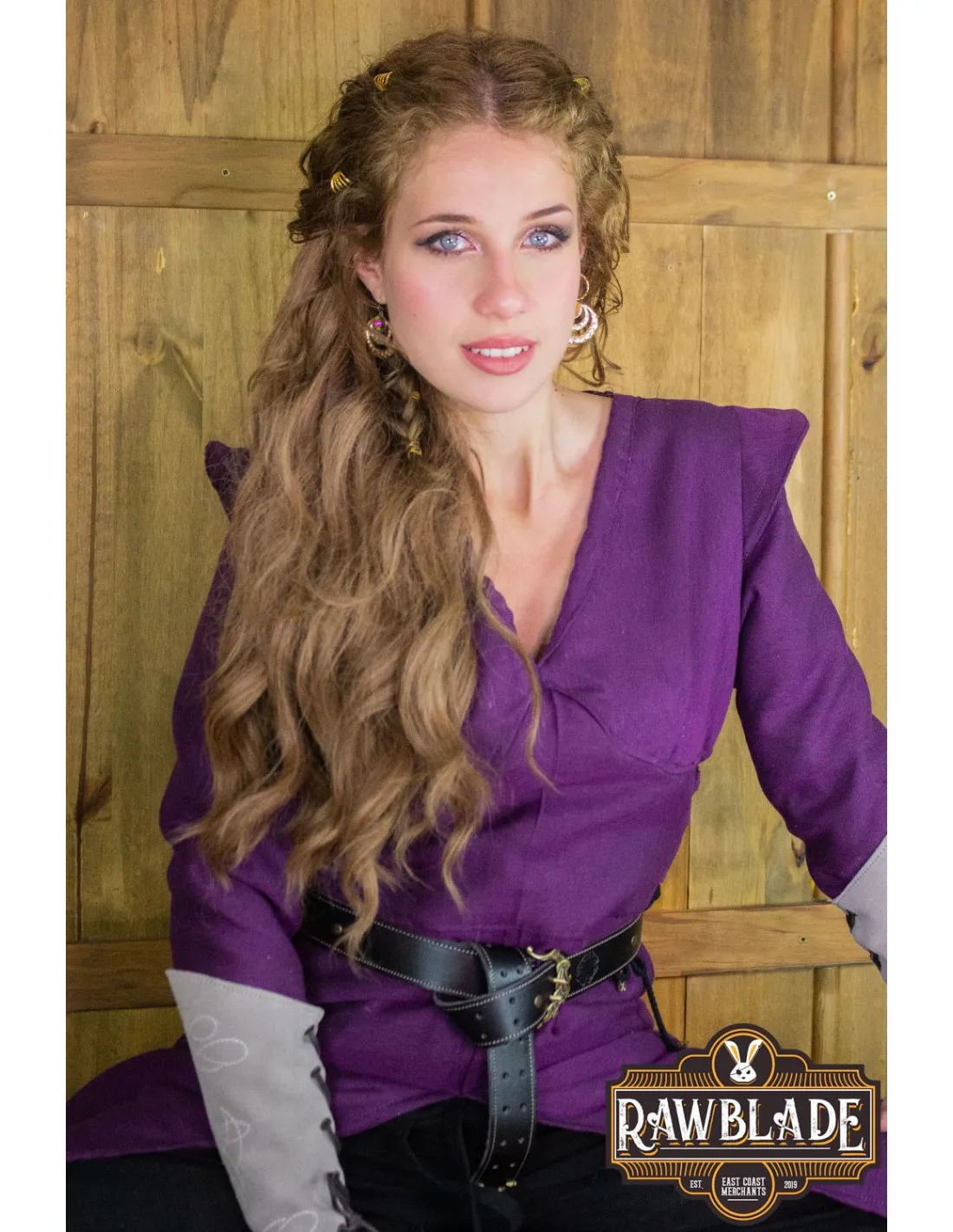 TúNICA NYANNA éLFICA  COLOR PúRPURA