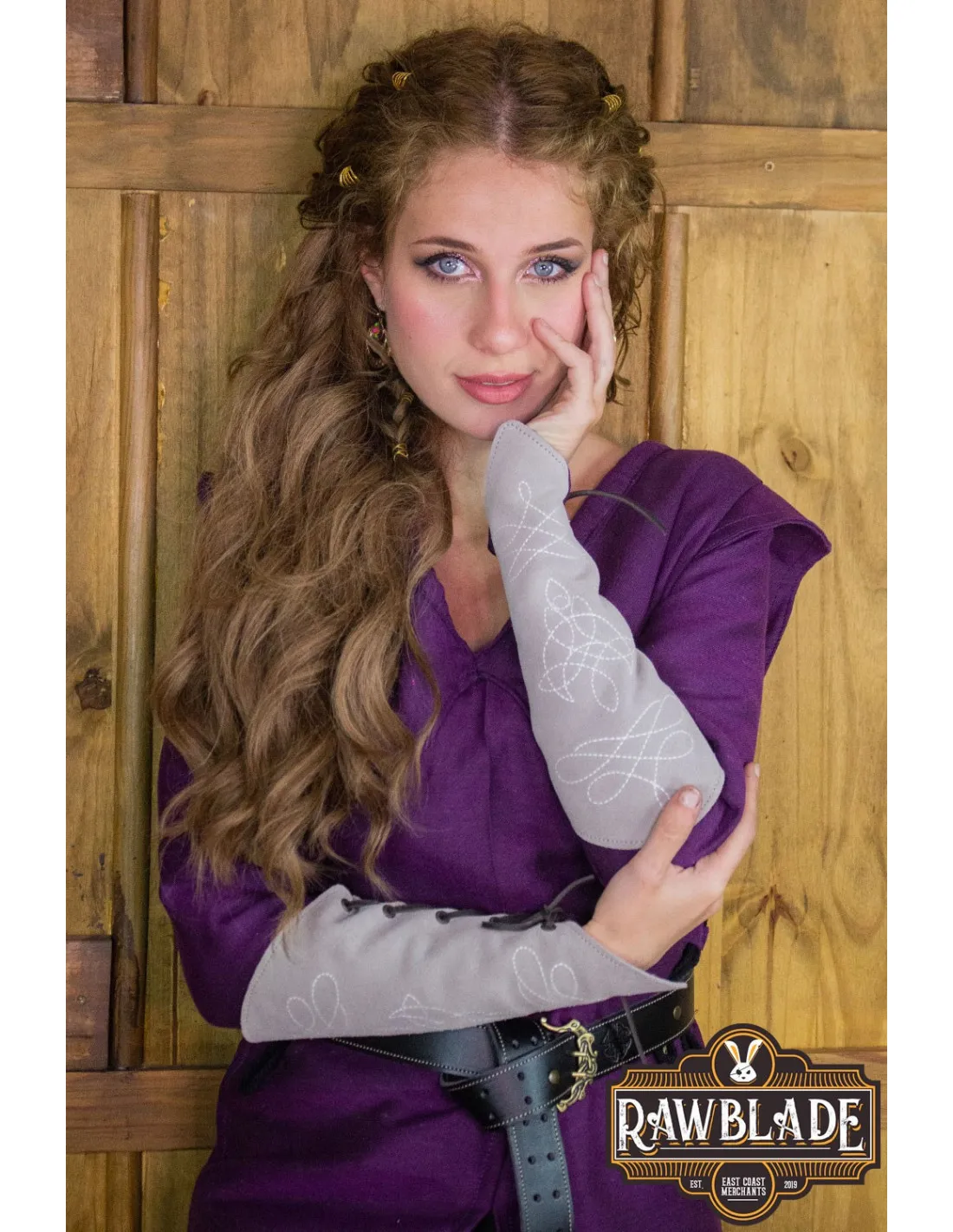 TúNICA NYANNA éLFICA  COLOR PúRPURA