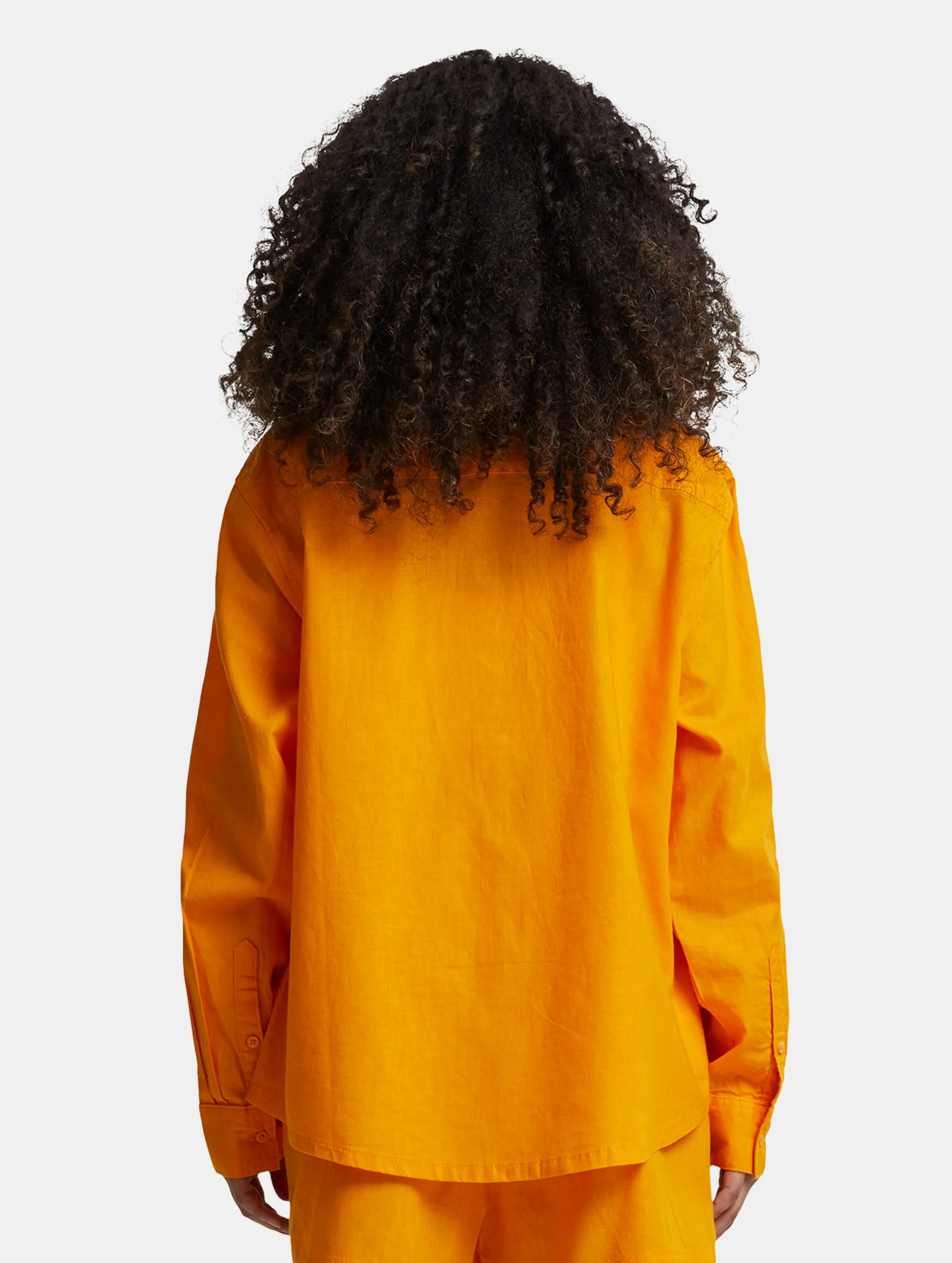 Urban Classics Ladies Linen Mixed Oversized Blusen