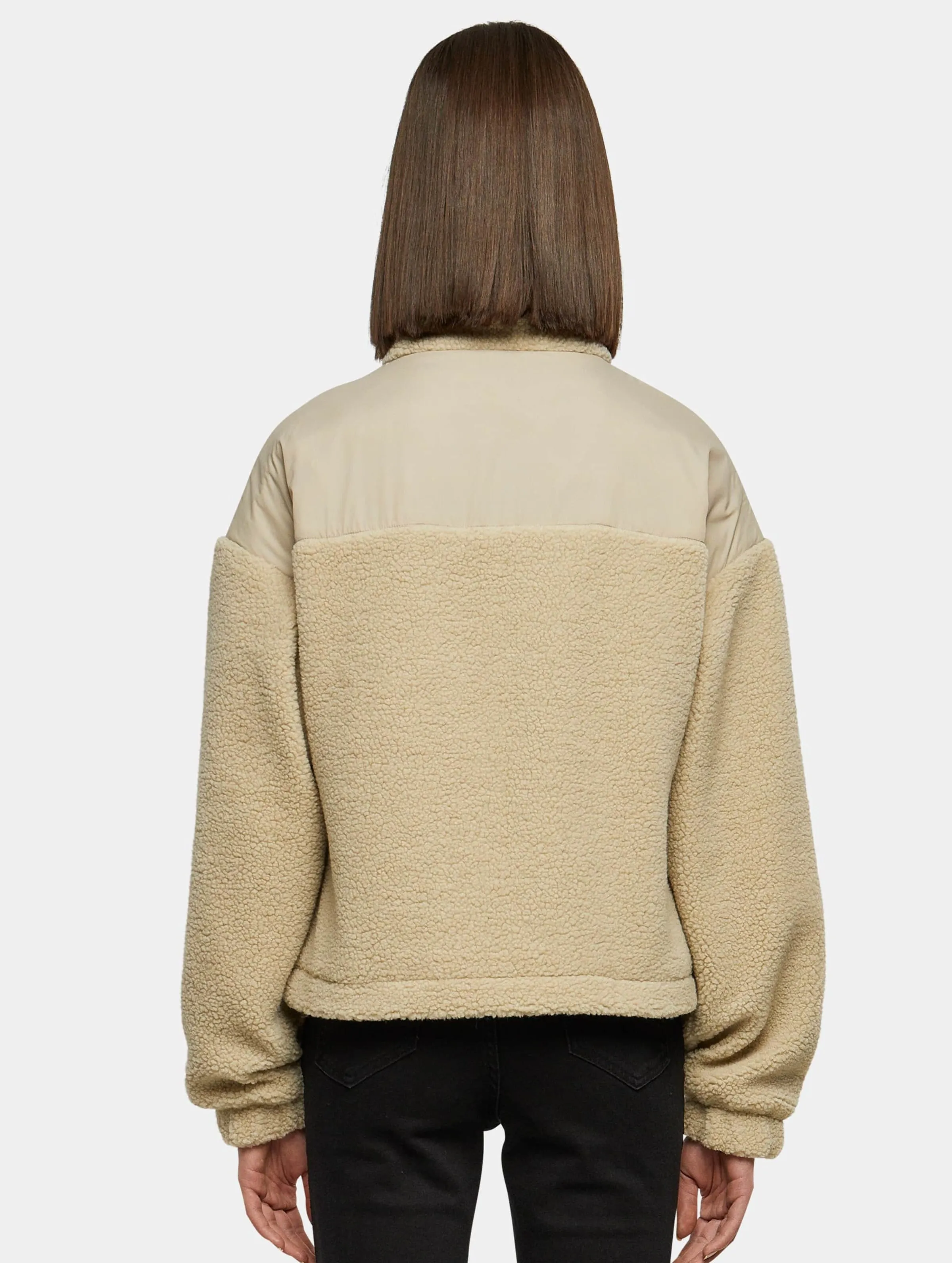 Urban Classics Ladies Sherpa Mix Winterjacken