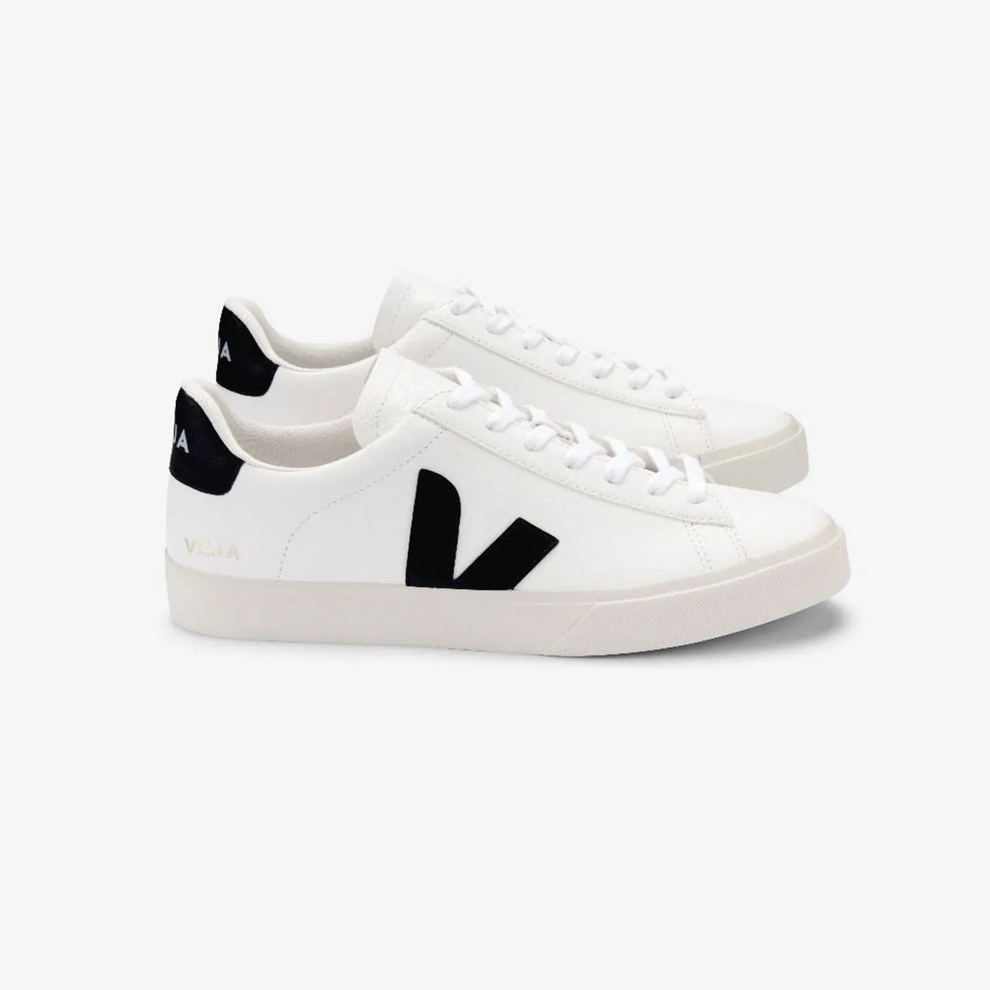 Veja Women's Campo Chromefree Leather Extra White Black