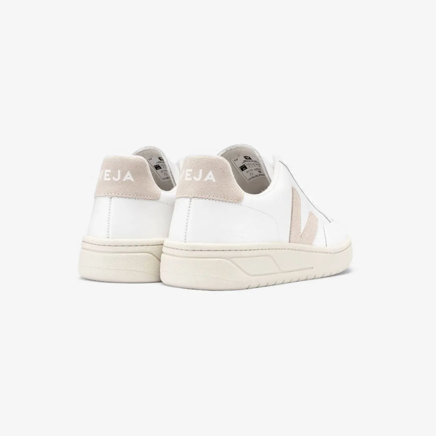 VEJA WOMEN'S V12 LEATHER EXTRA WHITE SABLE