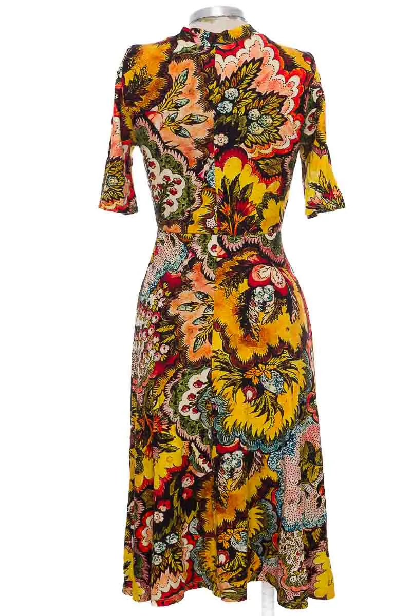 VESTIDO / ENTERIZO COLOR AMARILLO  DESIGUAL