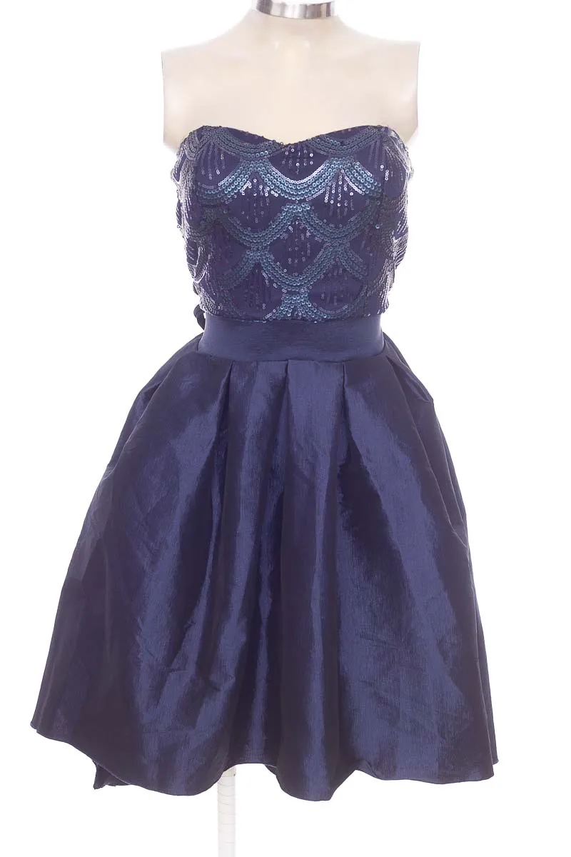 VESTIDO / ENTERIZO COLOR AZUL  BLUE.S
