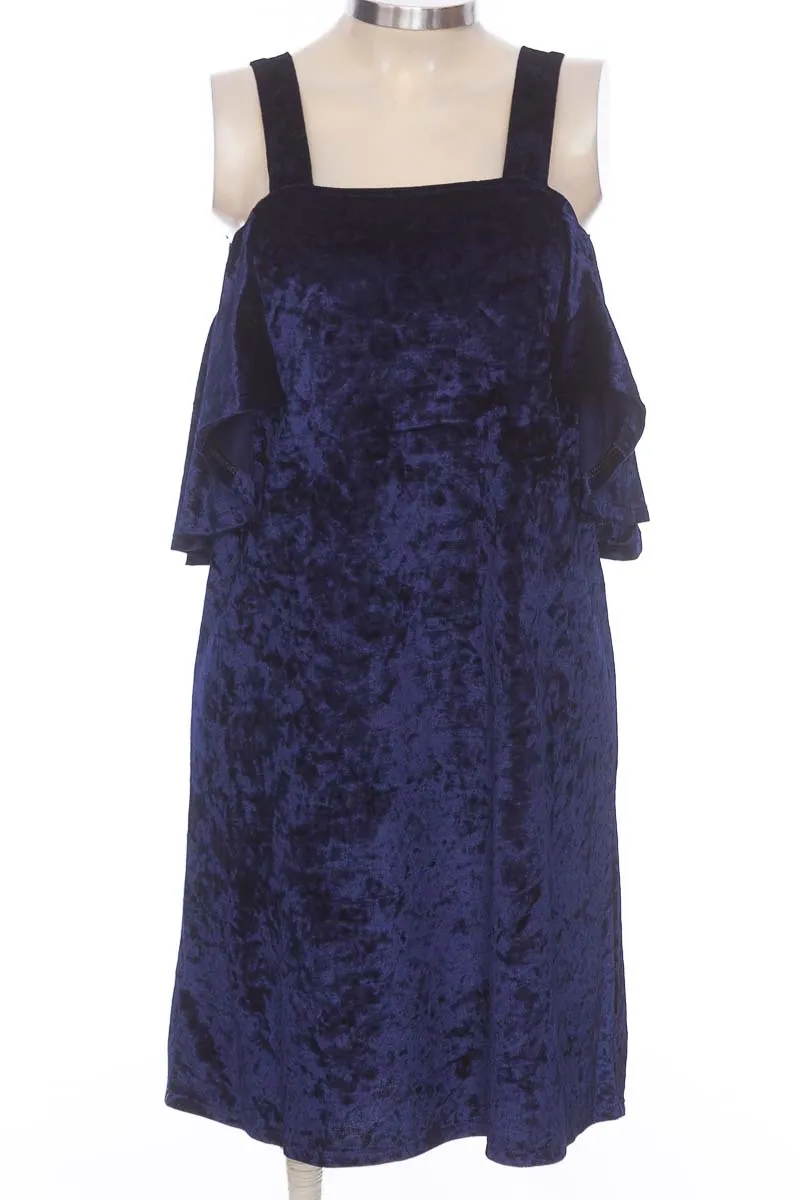VESTIDO / ENTERIZO COLOR AZUL  MNG