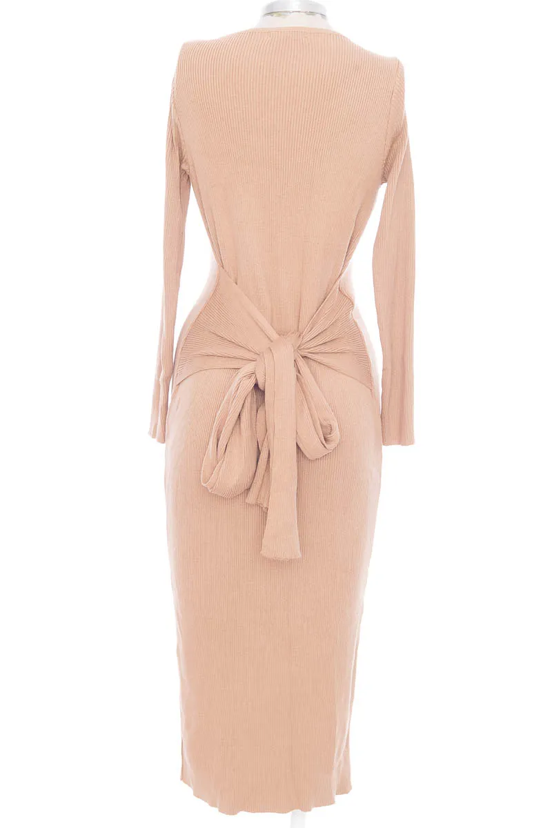 VESTIDO / ENTERIZO COLOR BEIGE  PéCORA