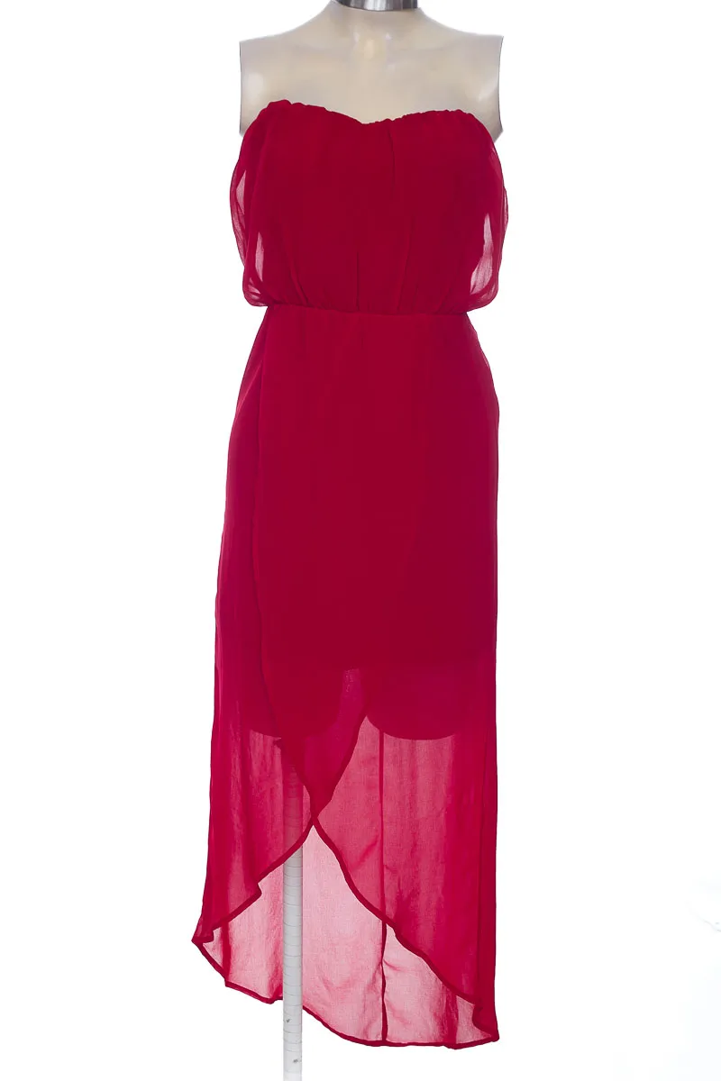 VESTIDO / ENTERIZO COLOR VINOTINTO  STRADIVARIUS