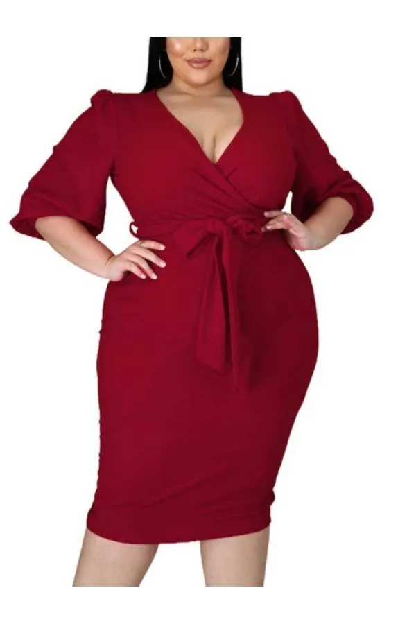 Vestido tallas grandes Caldimia Calidad