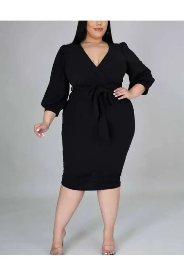 Vestido tallas grandes Caldimia Calidad