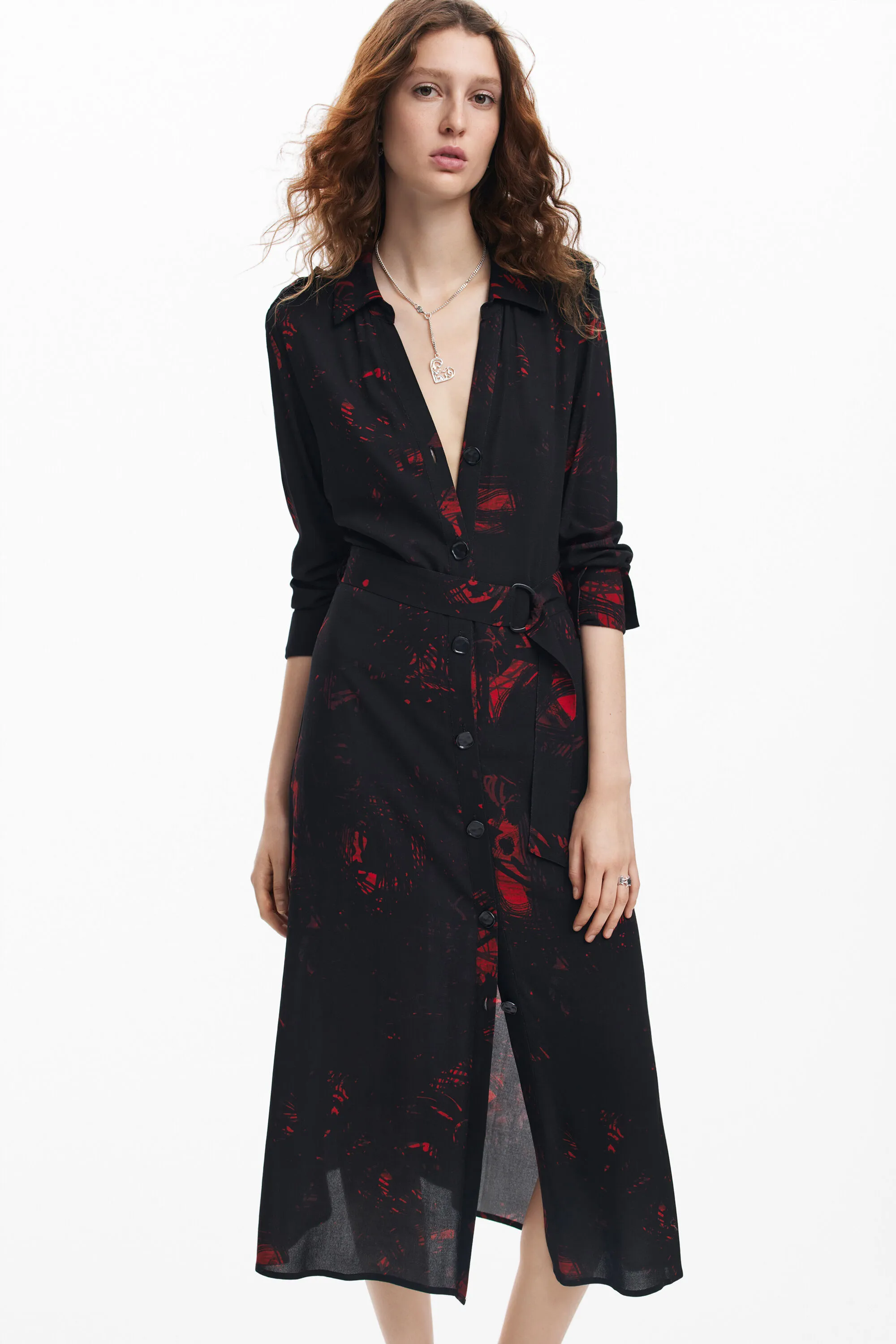 Vestit midi camisero M. Christian Lacroix