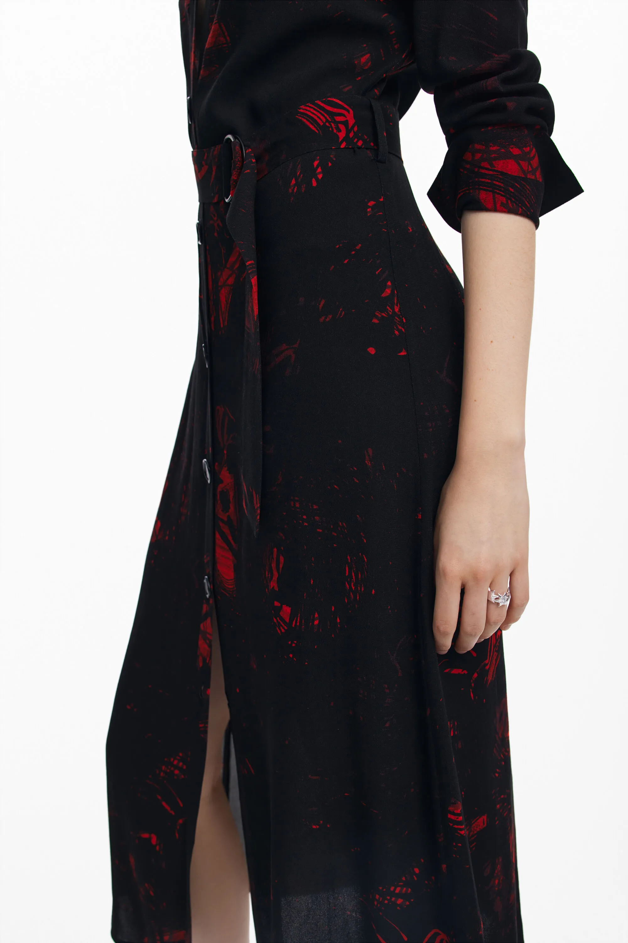 Vestit midi camisero M. Christian Lacroix