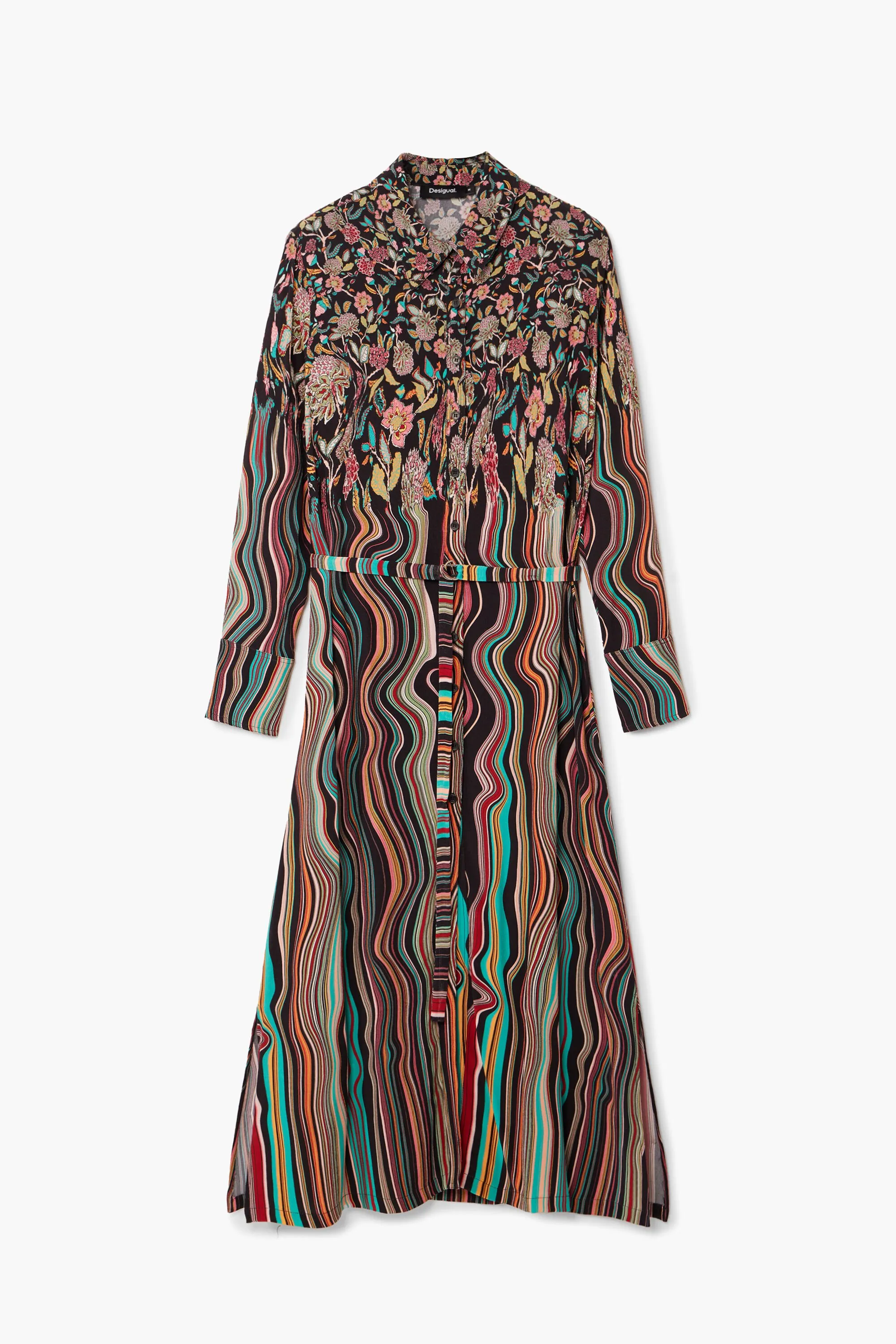 Vestit midi camisero