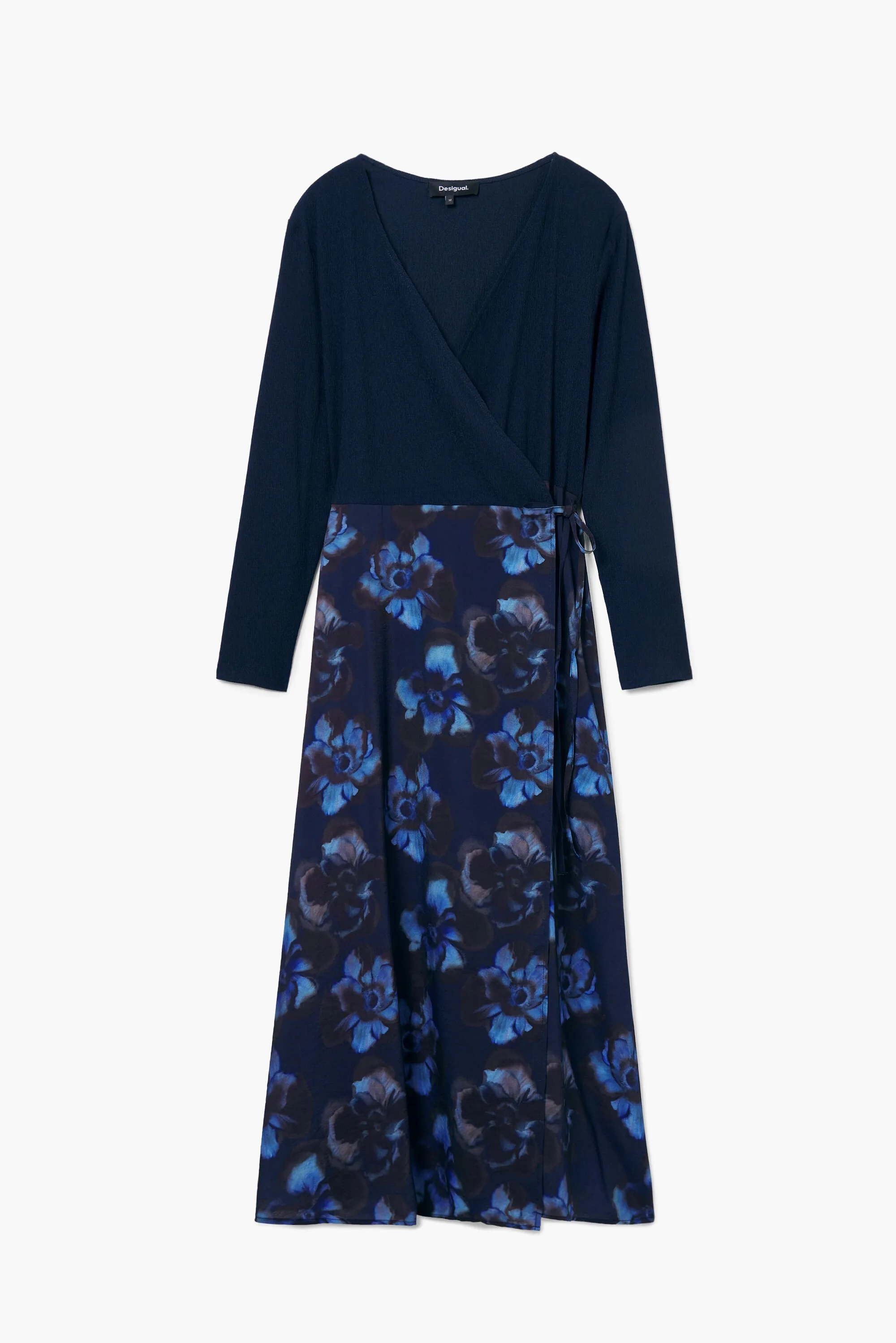 Vestit midi combinat