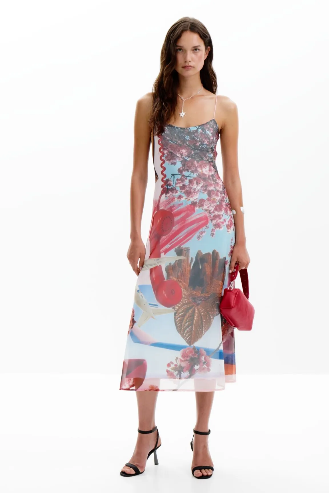Vestit midi estampat M. Christian Lacroix
