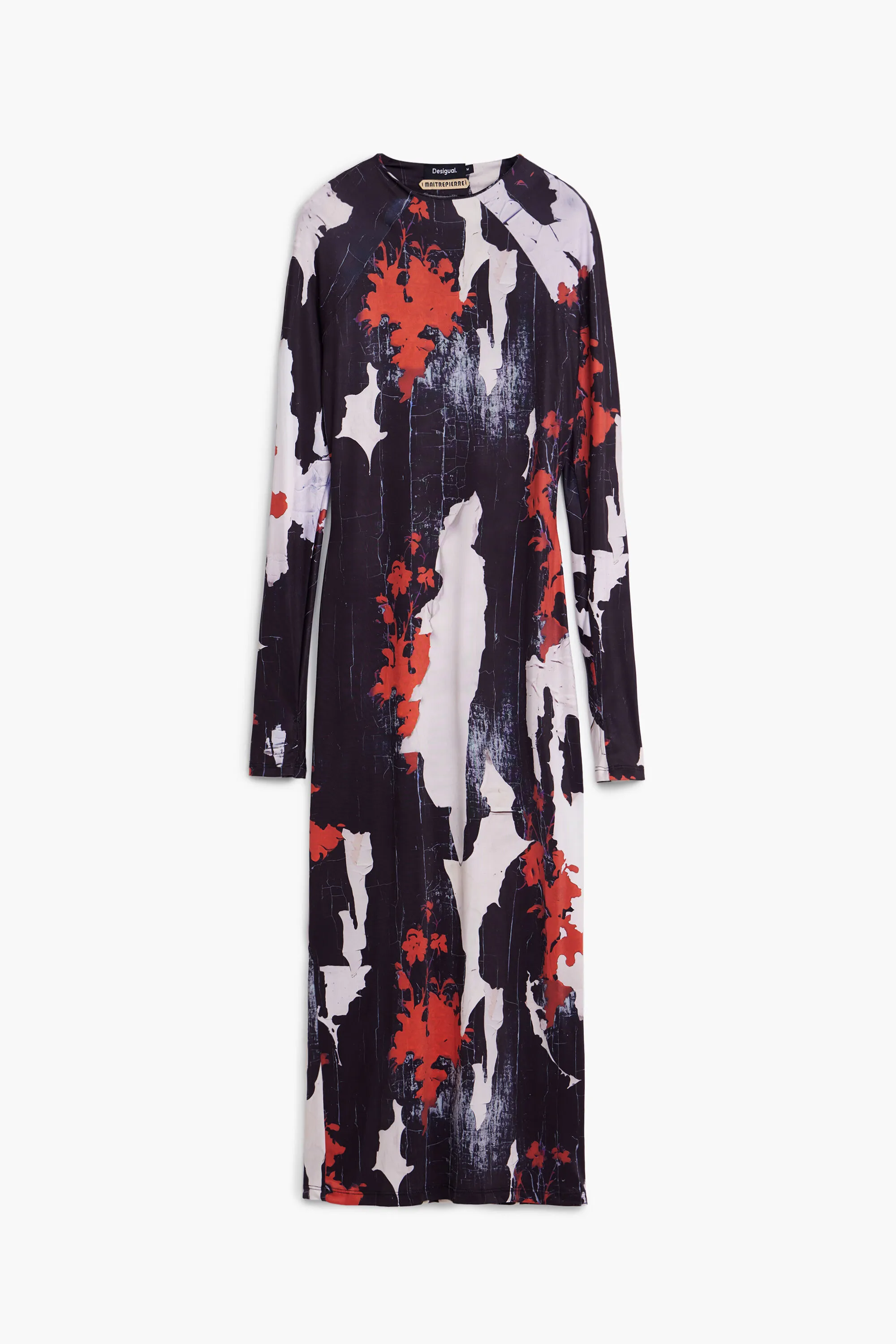 Vestit midi estampat Maitrepierre