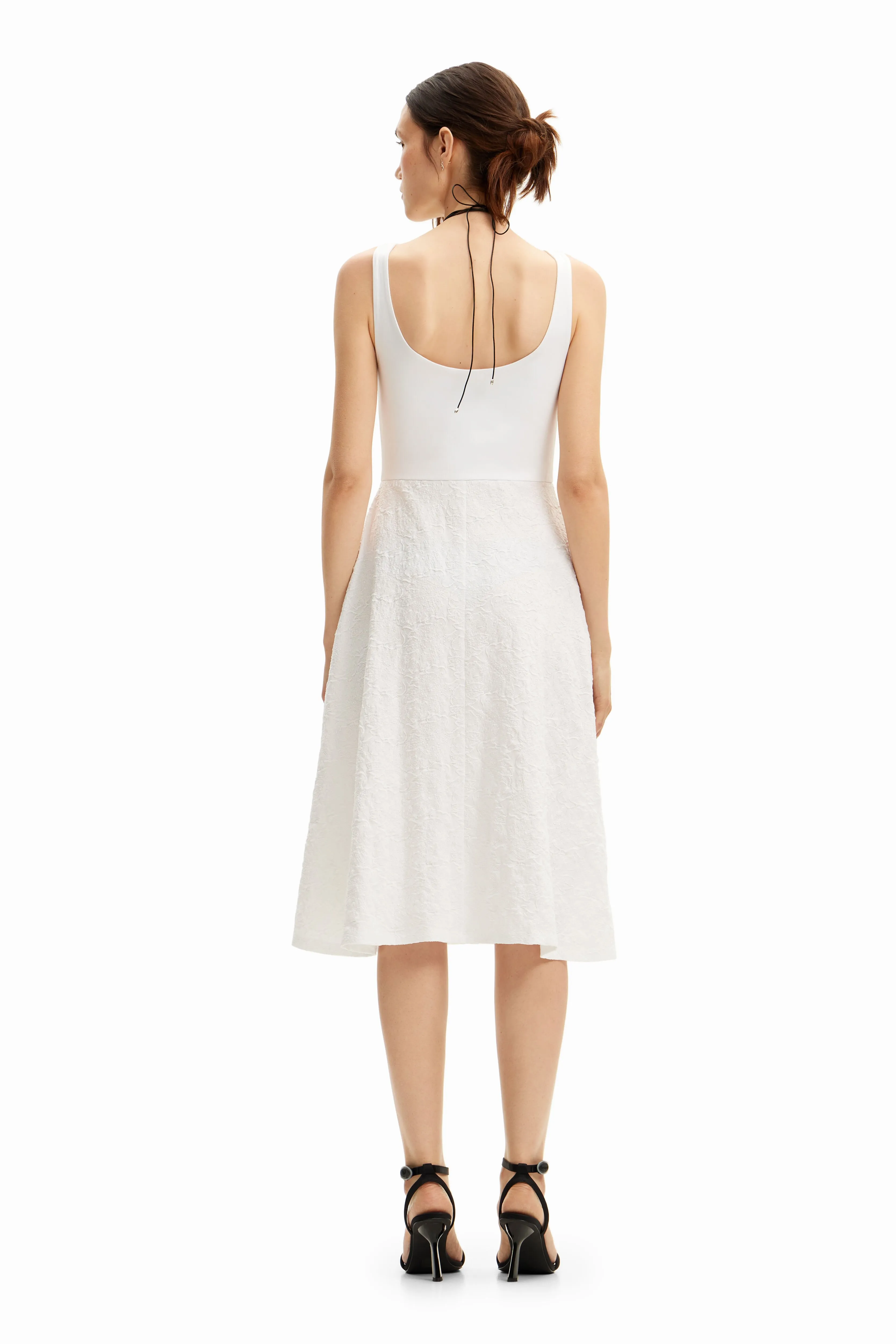 Vestit midi evasé