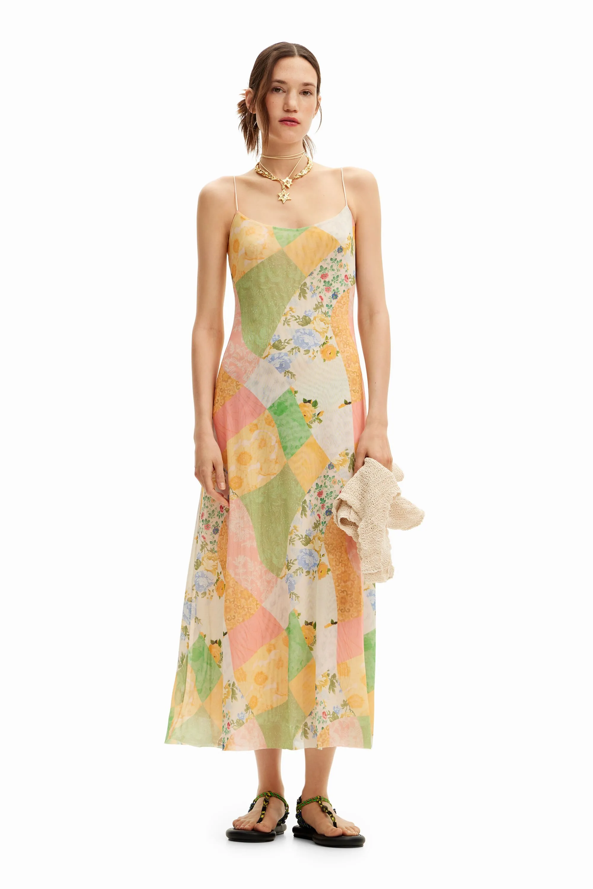 Vestit midi híbrid