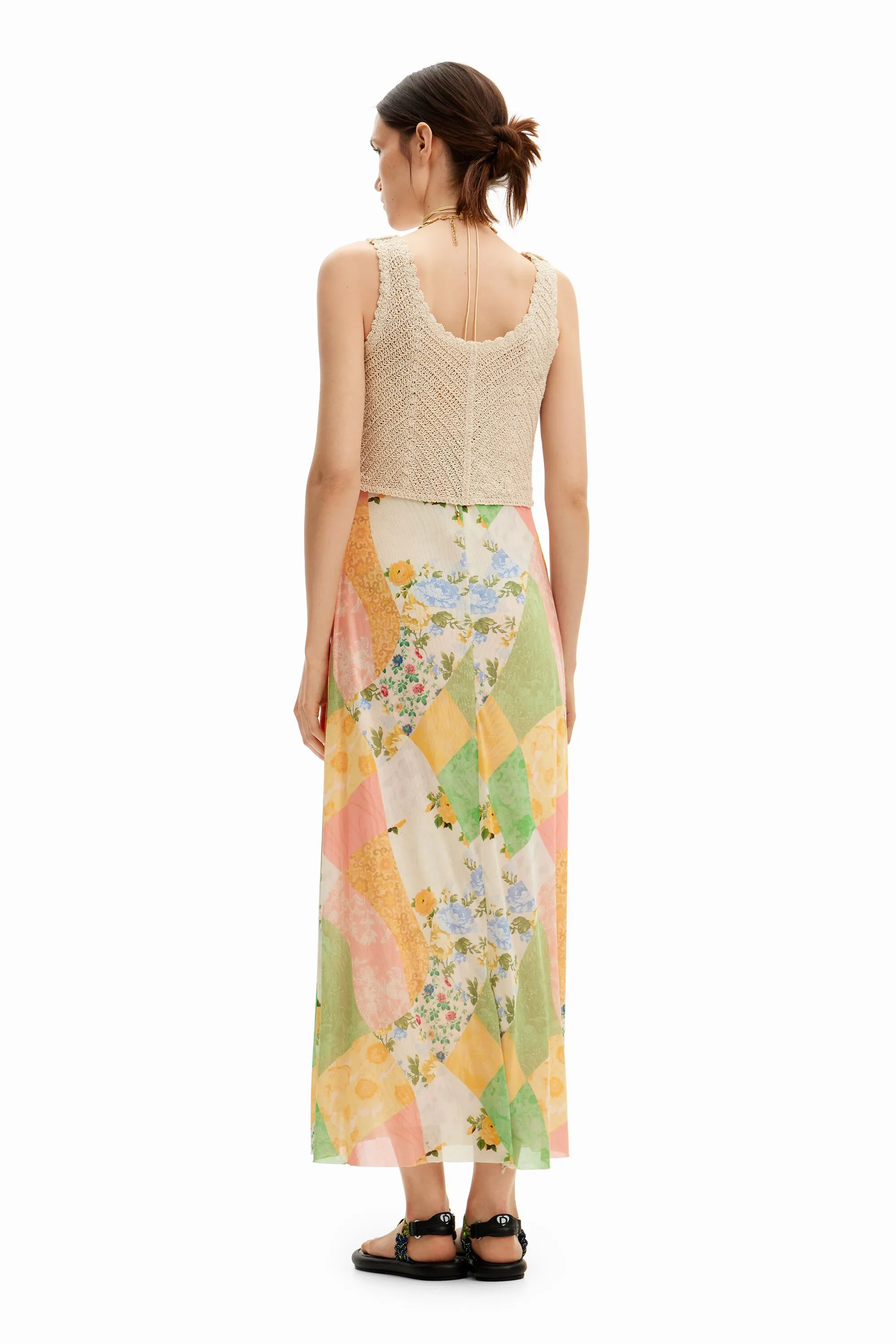 Vestit midi híbrid
