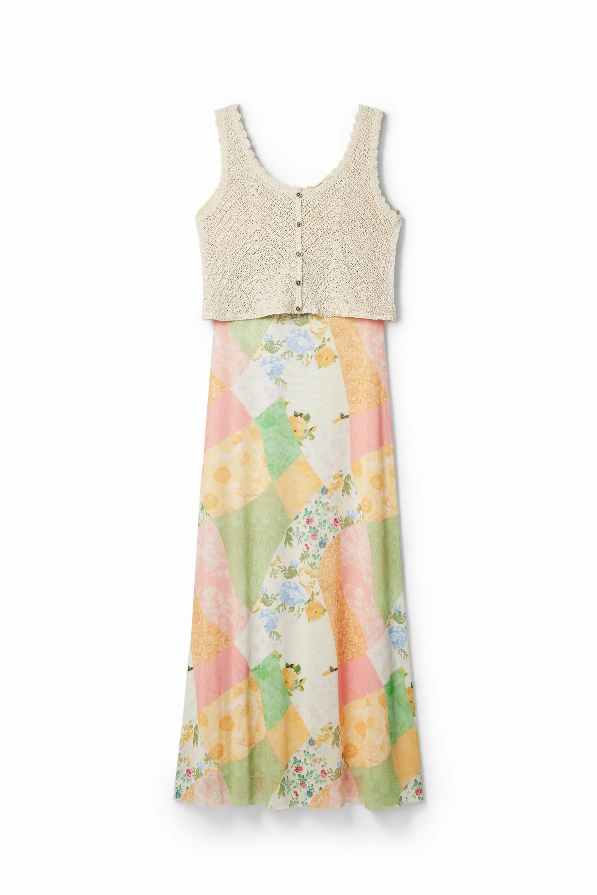 Vestit midi híbrid