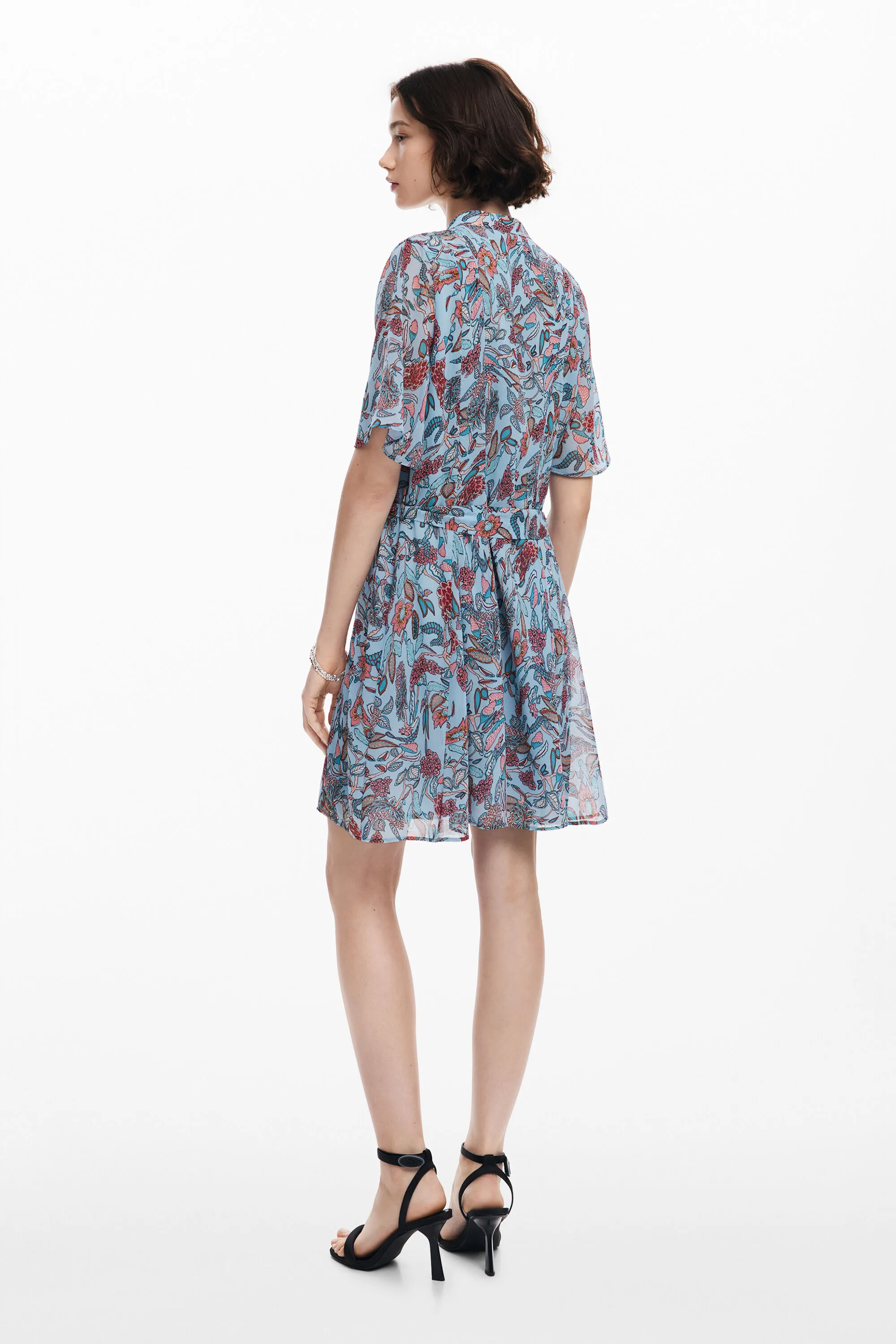 Vestit midi motius florals