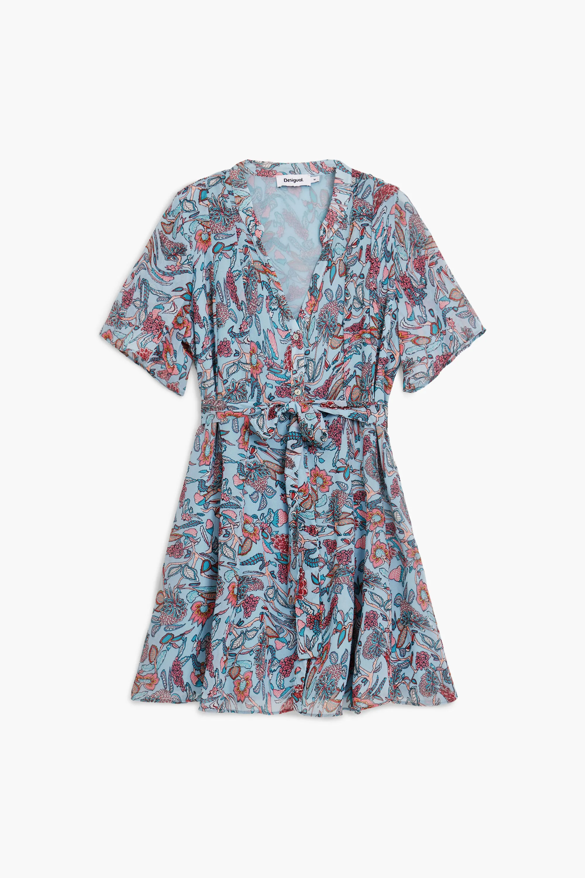 Vestit midi motius florals