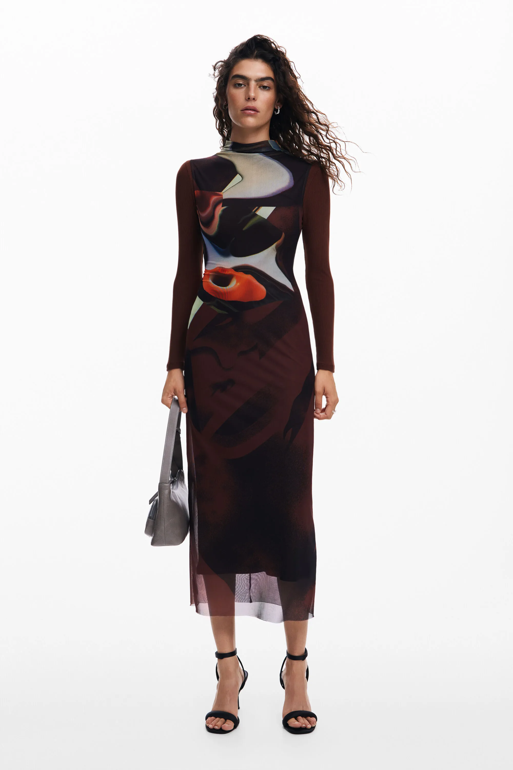 Vestit midi multiposició