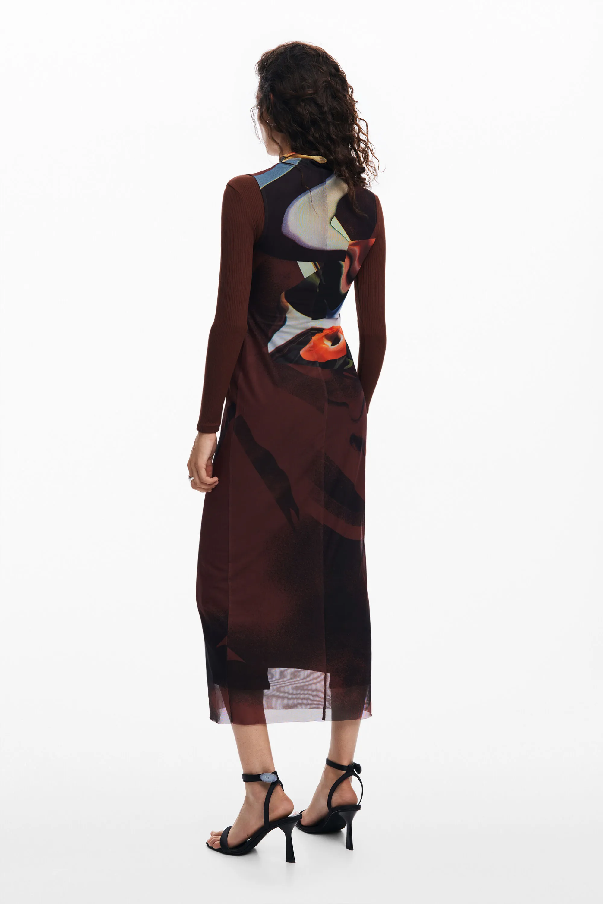 Vestit midi multiposició