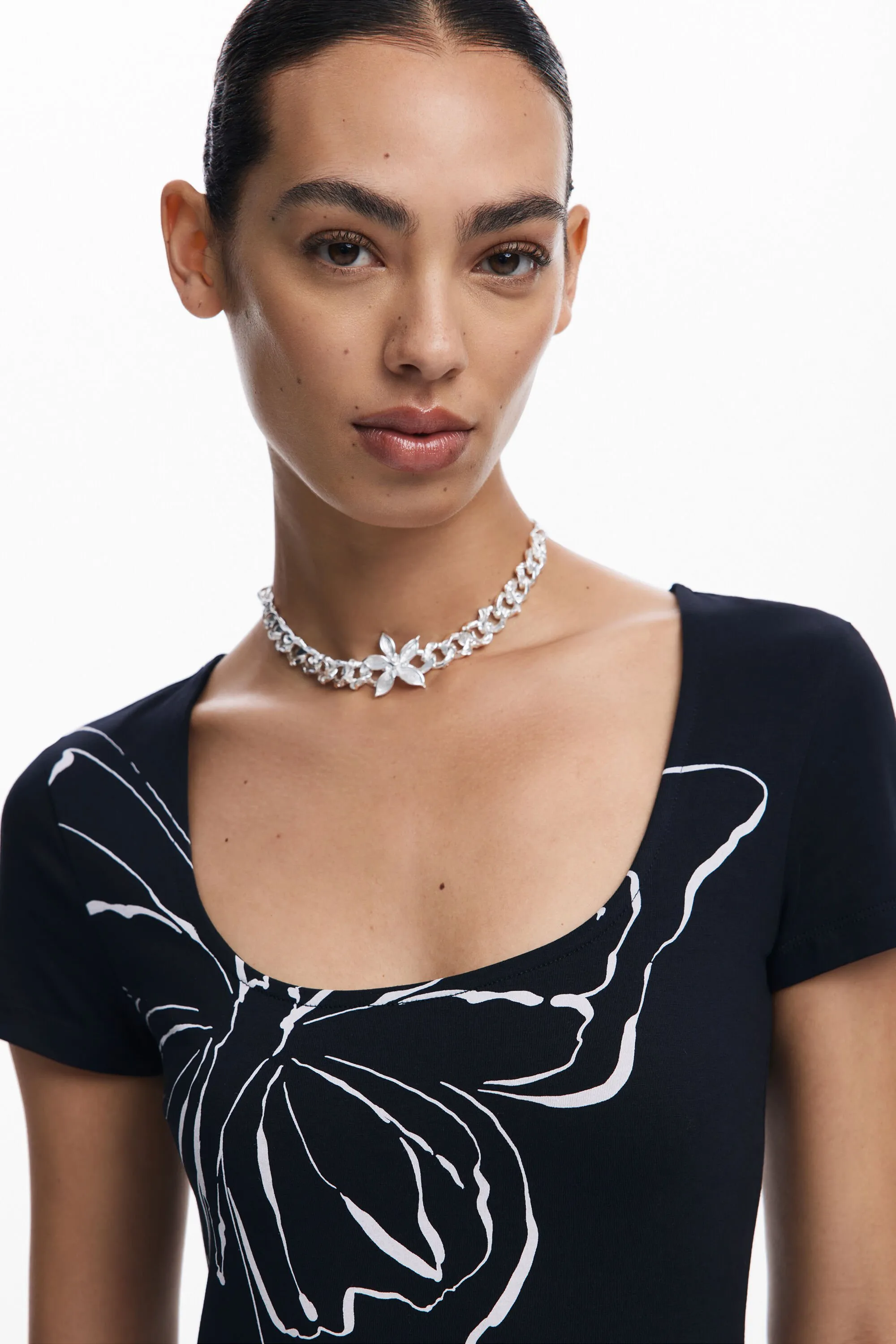 Vestit midi papallones