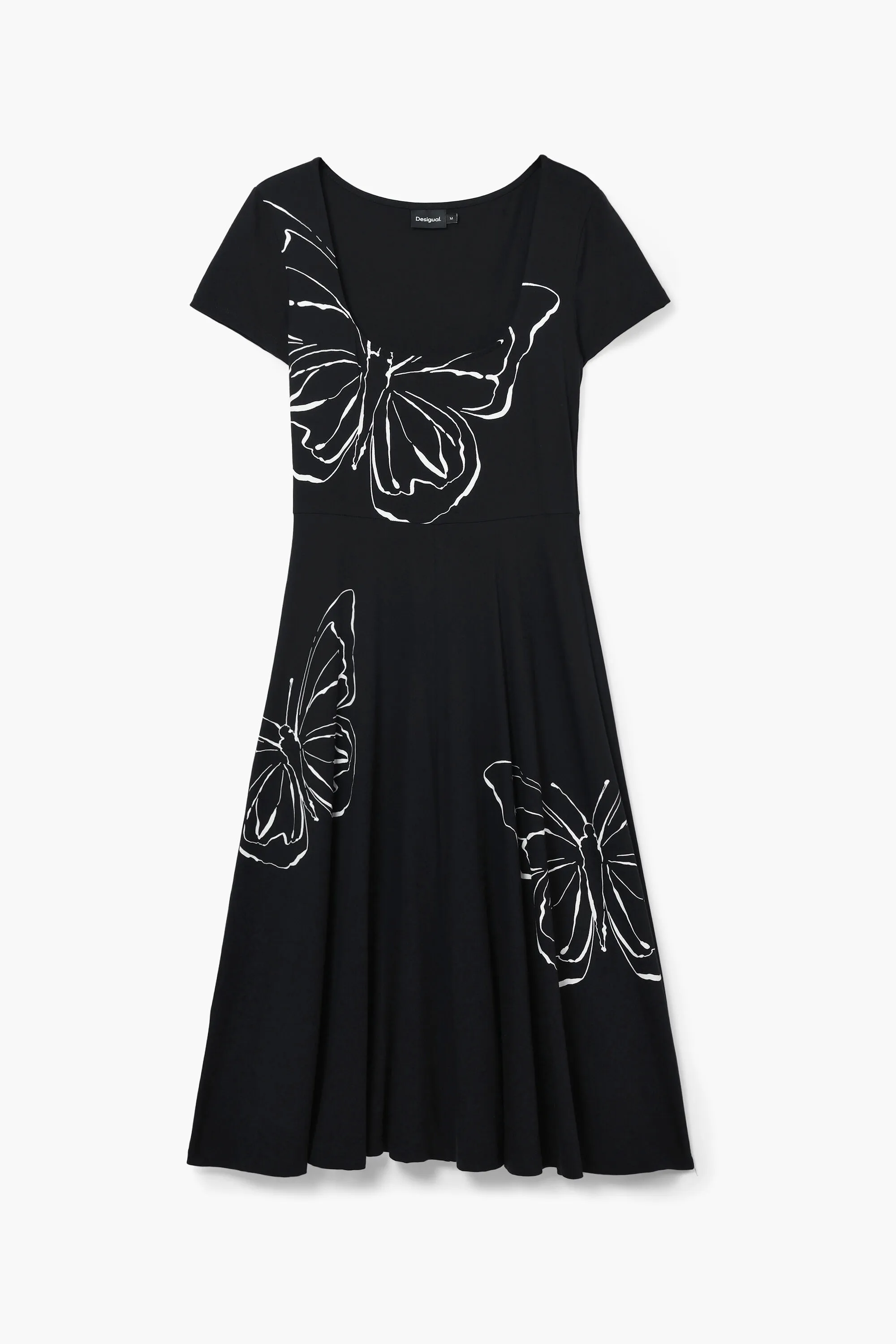 Vestit midi papallones