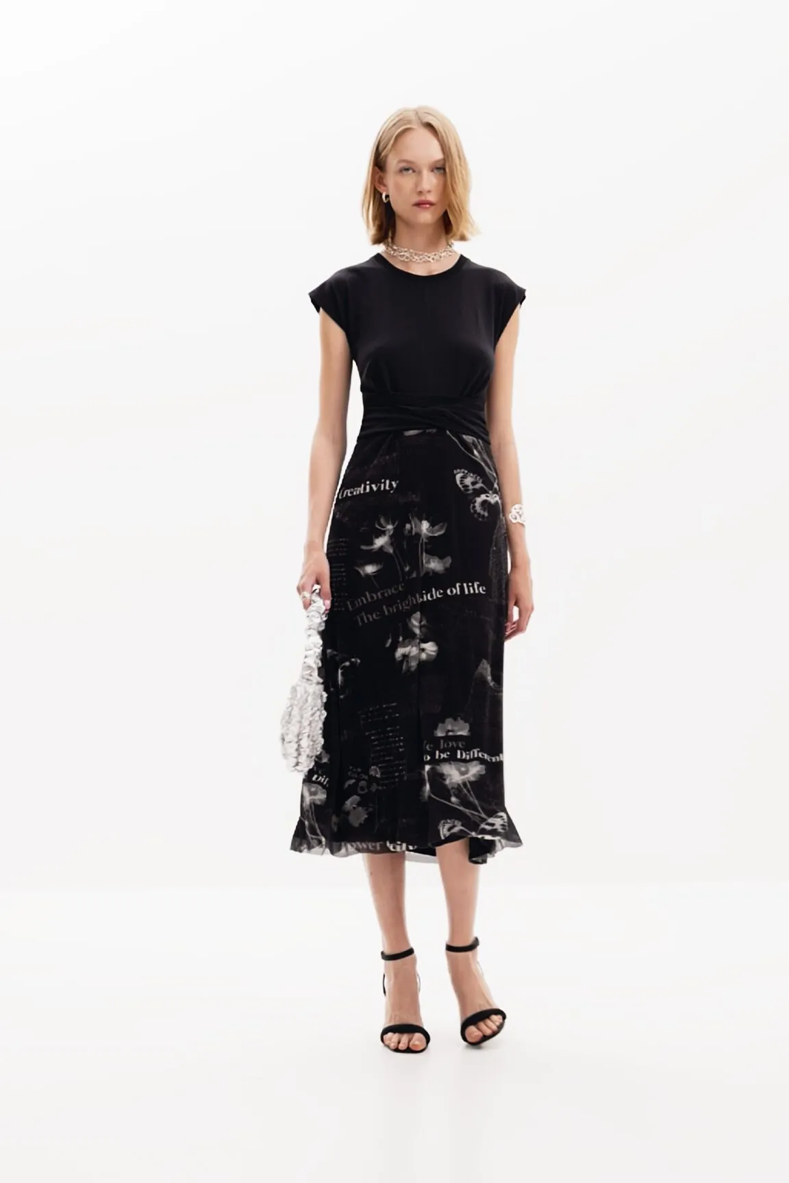 Vestit midi textos