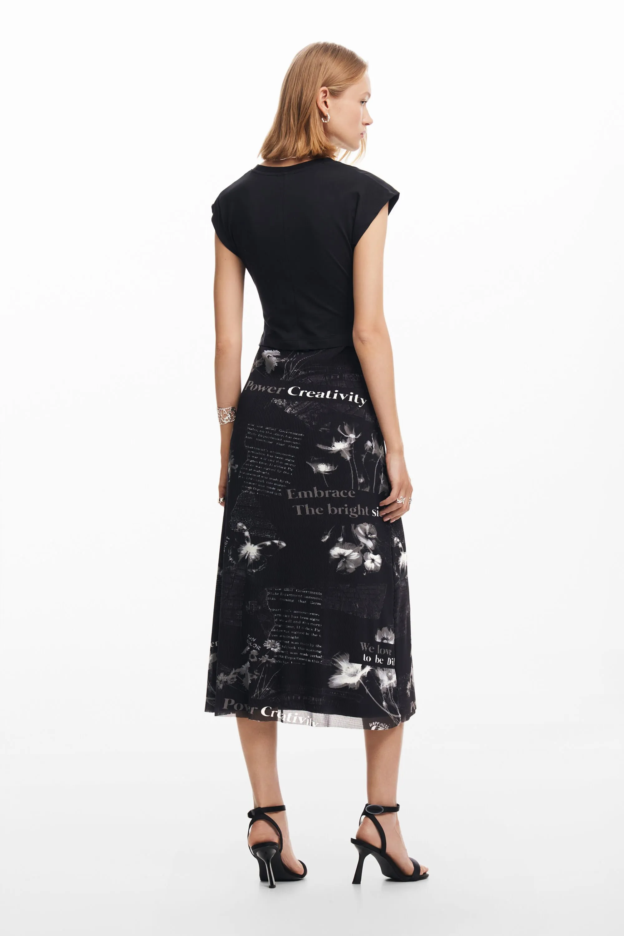 Vestit midi textos