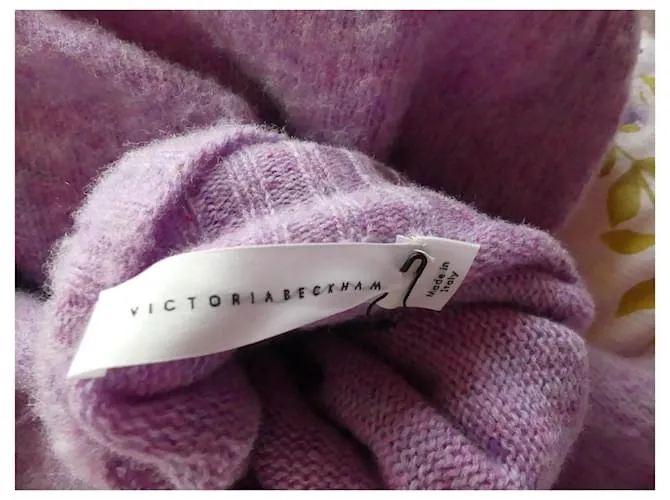 Victoria Beckham Prendas de punto Púrpura 
