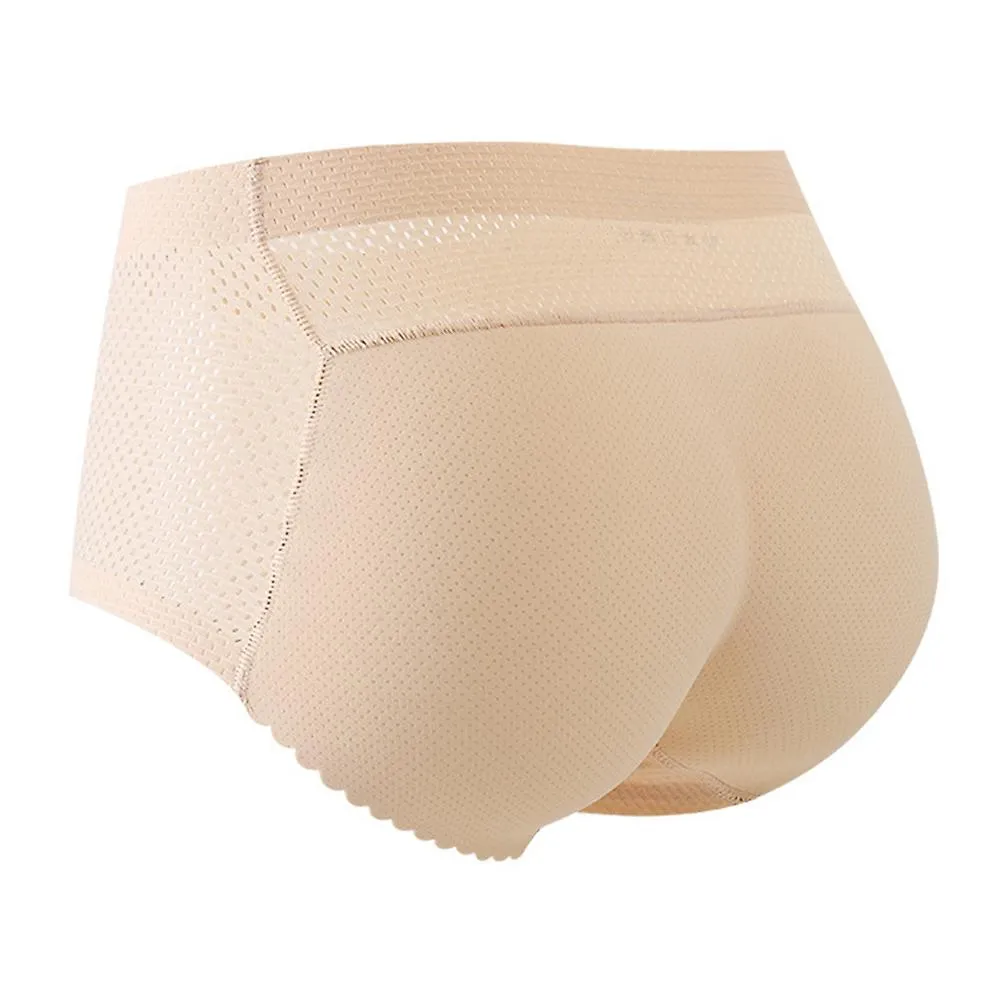 Women Peach Hip Lifting Underpant Soft Comfortable Seamless Panties for Spring Summer