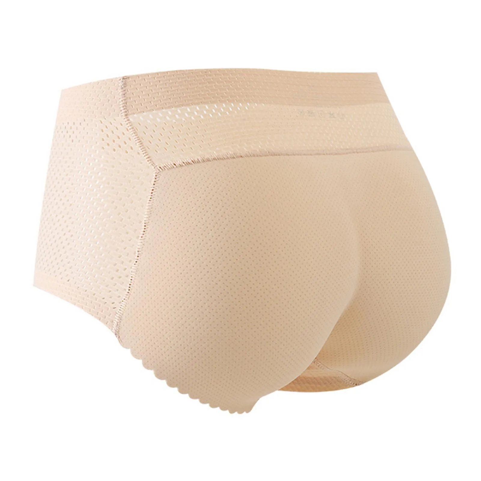 Women Peach Hip Lifting Underpant Soft Comfortable Seamless Panties for Spring Summer
