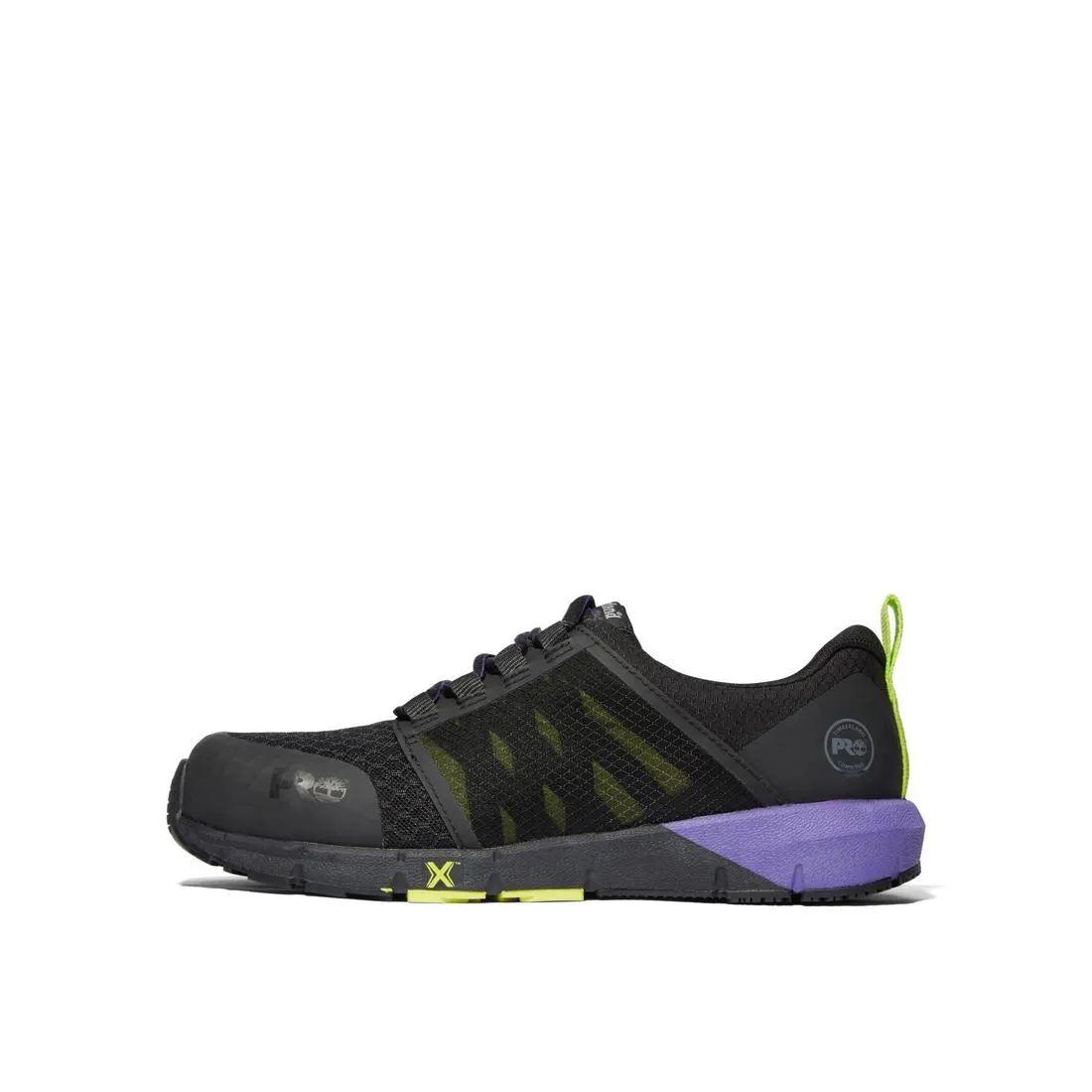 WOMEN'S RADIUS COMPOSITETOE WORK SHOE BLACK/PURPLE